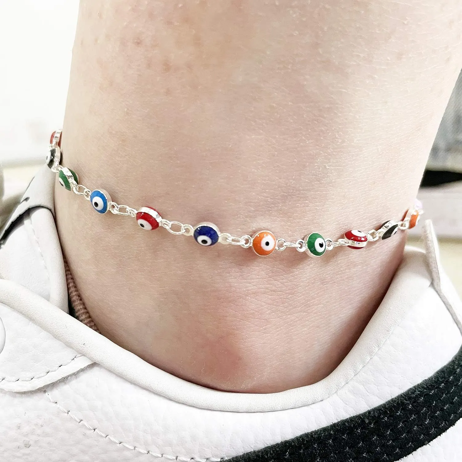 Ankle Bracelets for Women Gold Anklets Summer Beach Vacation Outfits Dainty Paperclip Link Chain Anklets Foot Jewelry Gifts