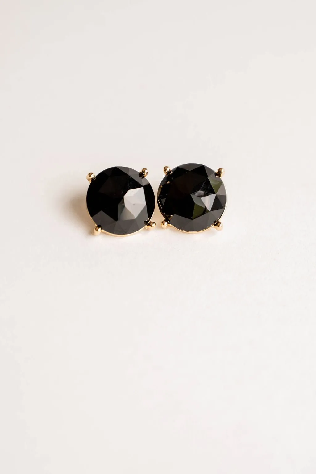 Circular Glam Stud Earrings