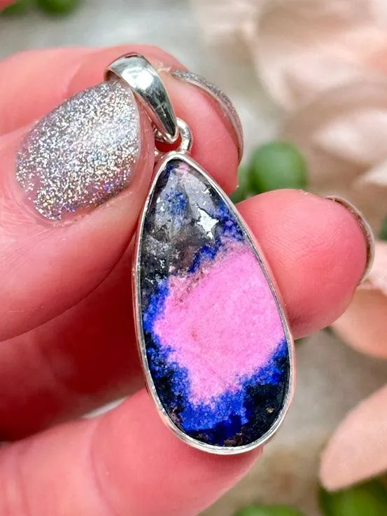 Cobalto Calcite Pendants