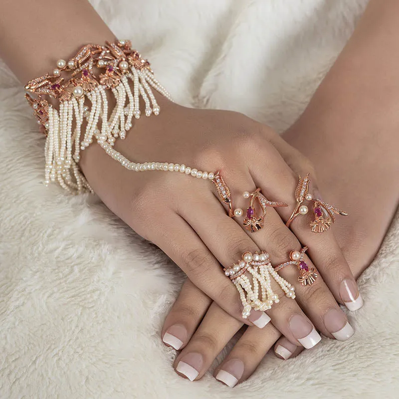 Firdaus Bracelet (With Rings)