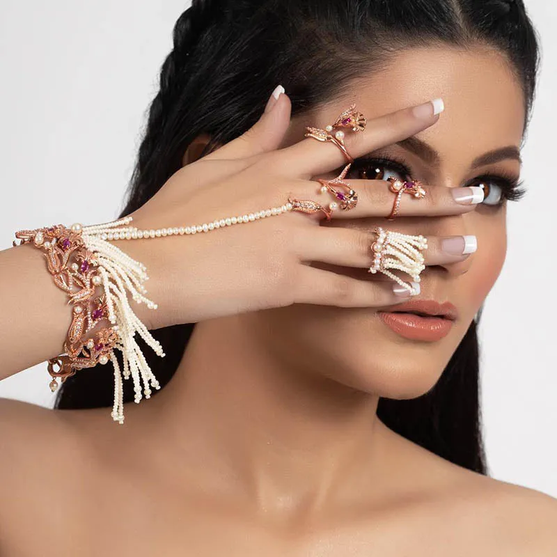 Firdaus Bracelet (With Rings)
