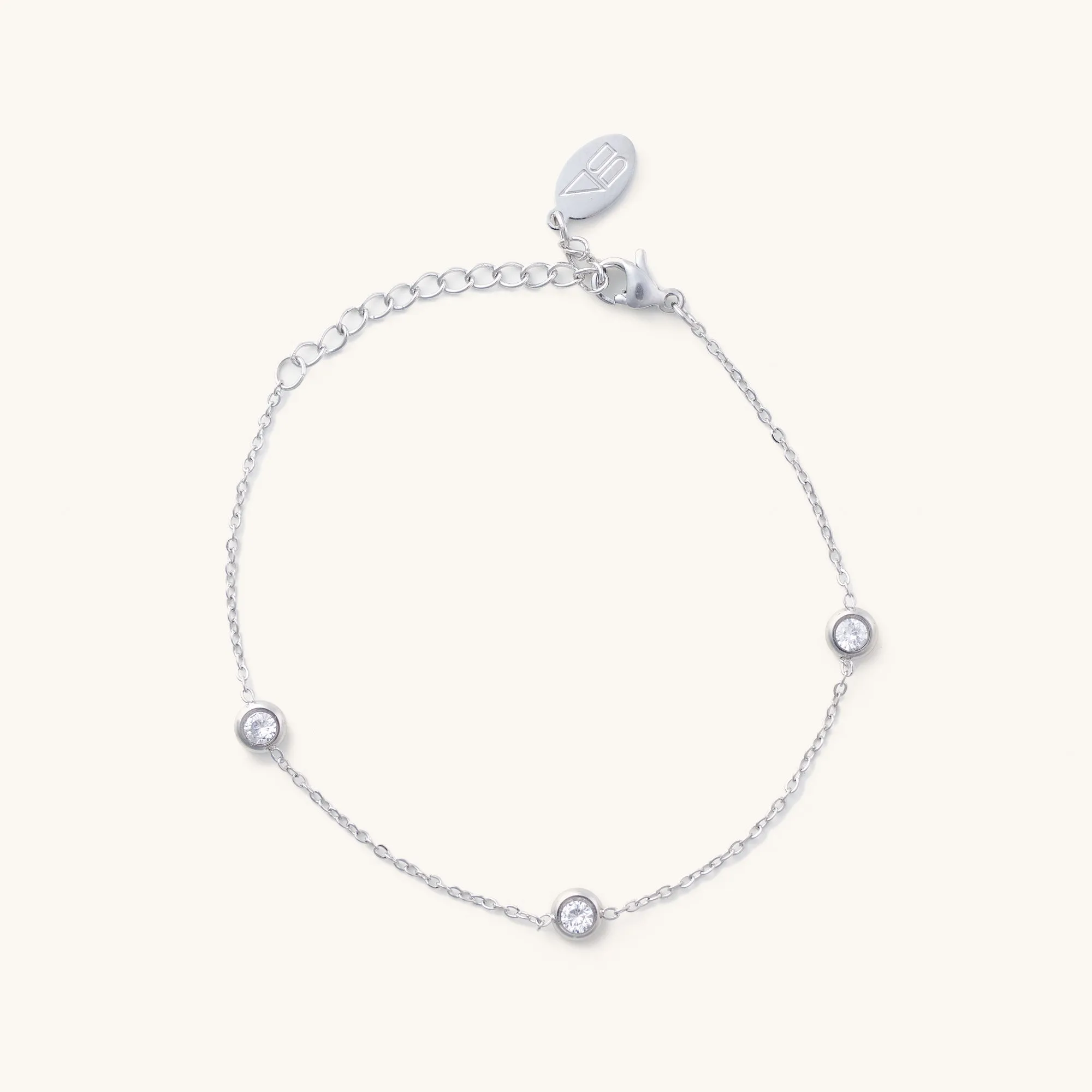 Floating Diamond Anklets
