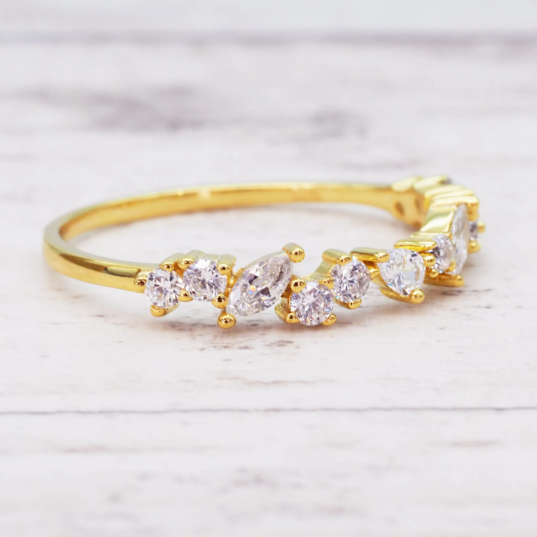 Gold Infinity Ring