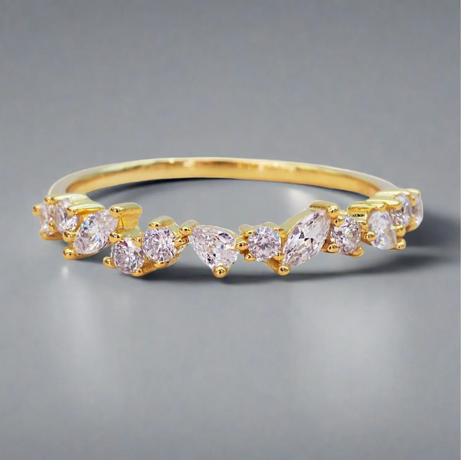 Gold Infinity Ring