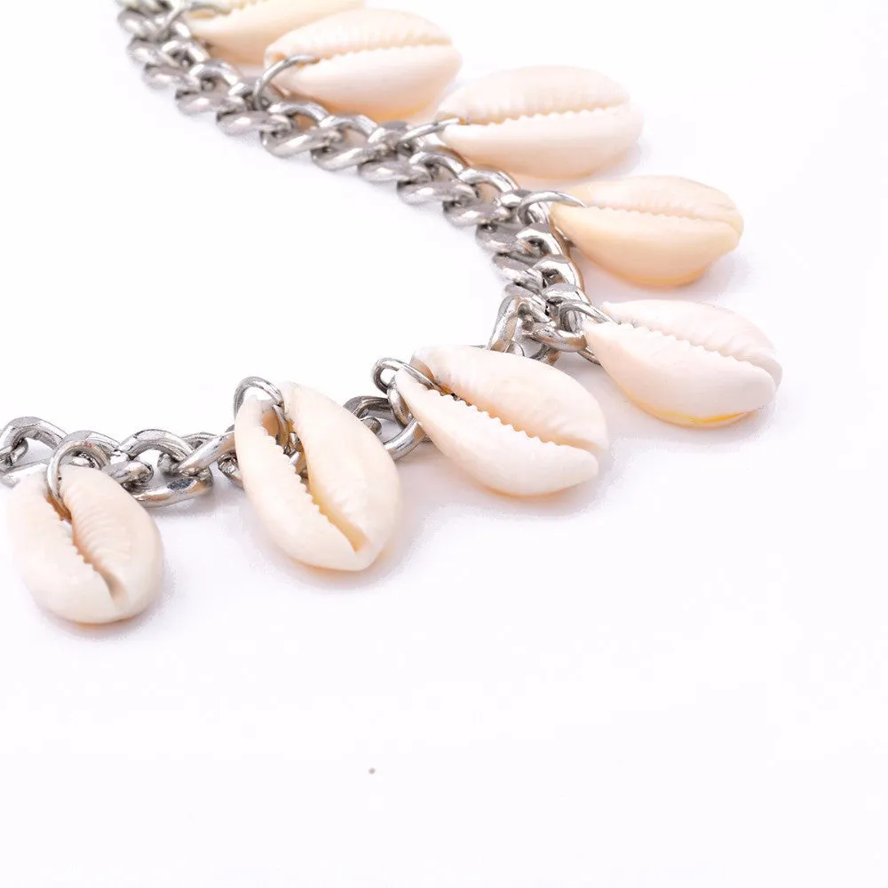 Handmade Shell Tassel Pendant Barefoot Ankle Bracelet For Women