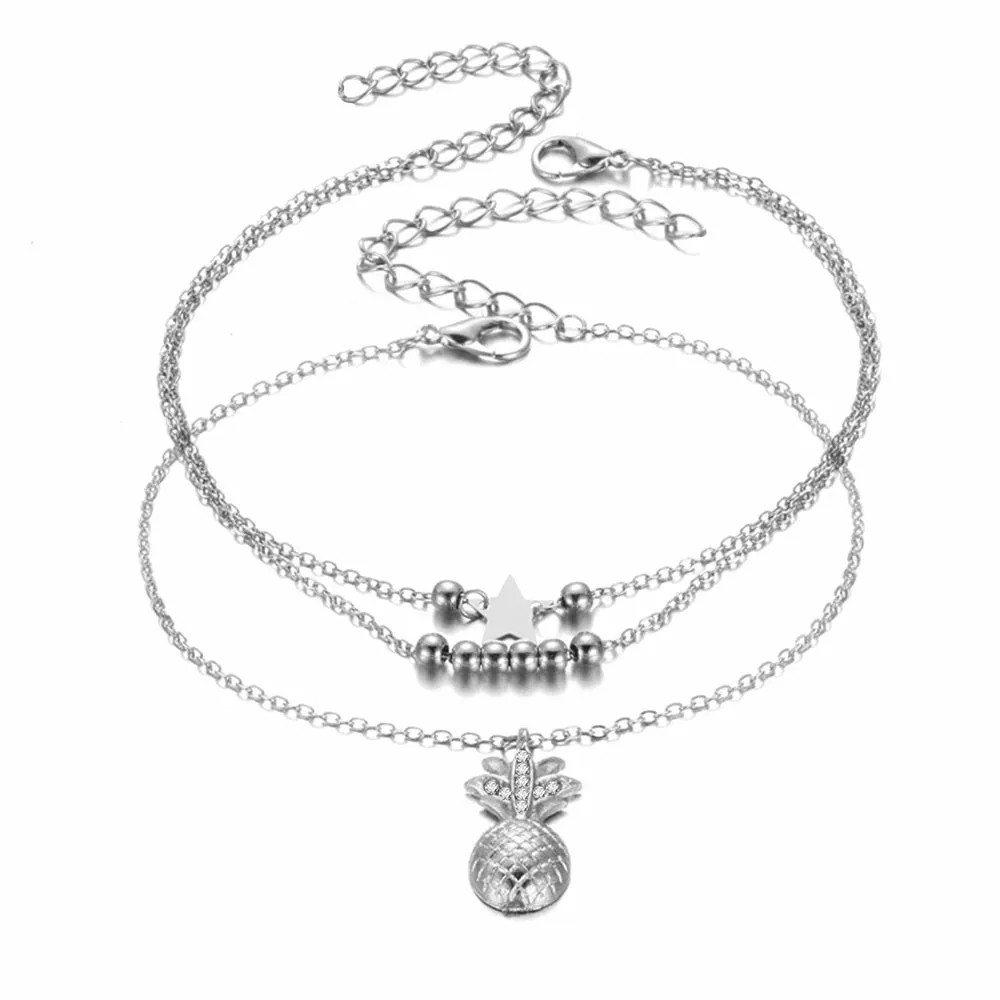 Heart Chain Anklet