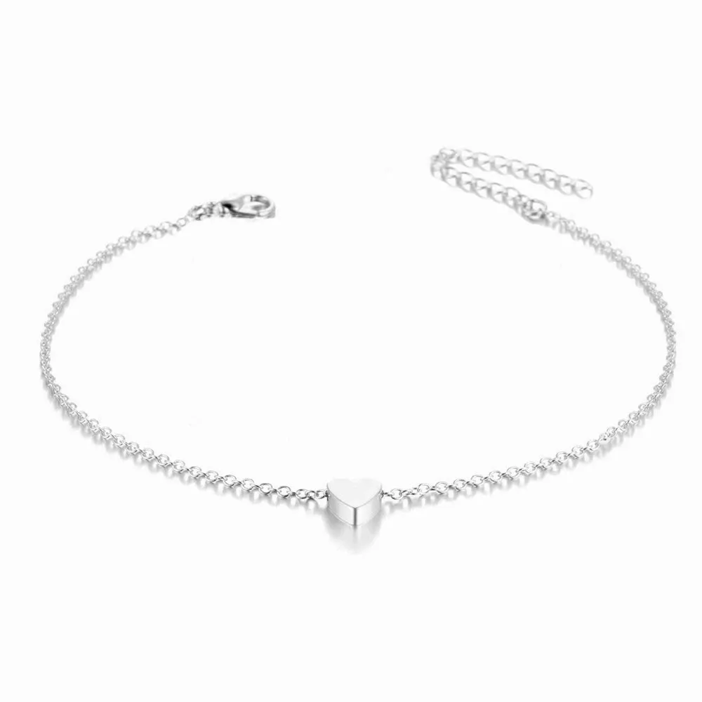 Heart Chain Anklet
