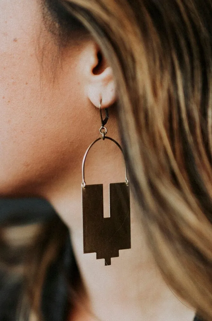 Iba Silver Earrings