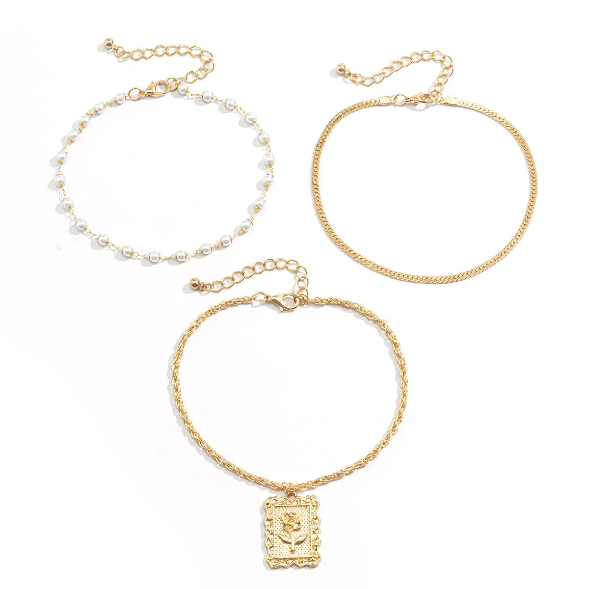 Jewelry Fashion Temperament Snake Bone Chain Foot Ornaments Women