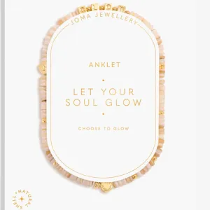 Joma Let Your Soul Glow Bead Anklet