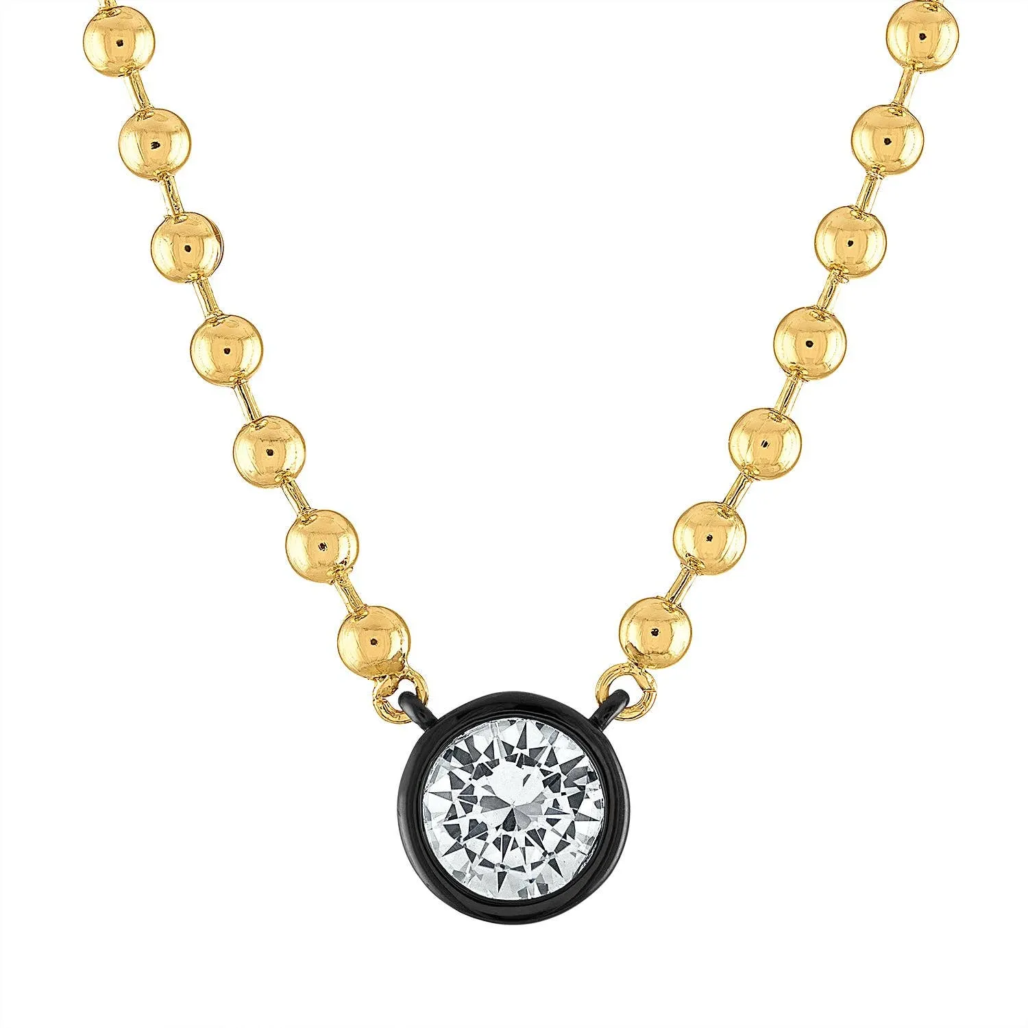 Olivia Ball Necklace - Round