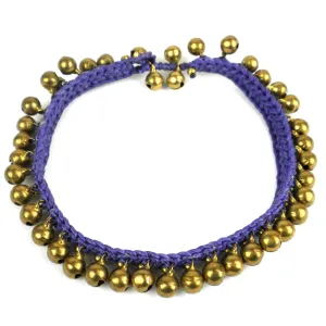 Rasa Bells Anklet Lavender Global Groove