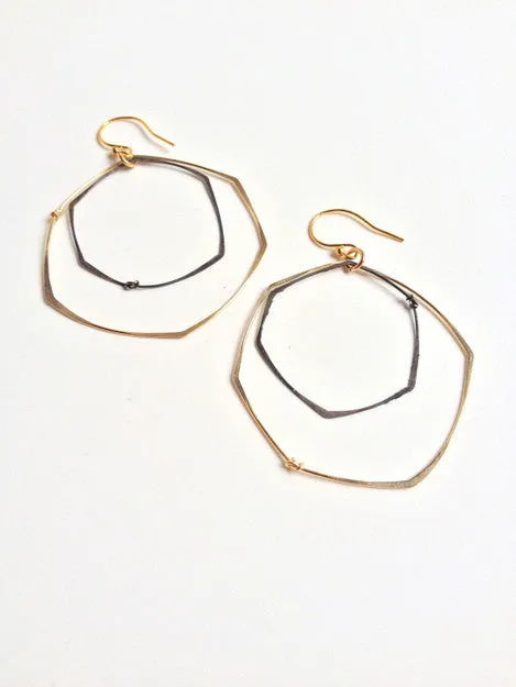 Regina Chang Bullseye Earrings