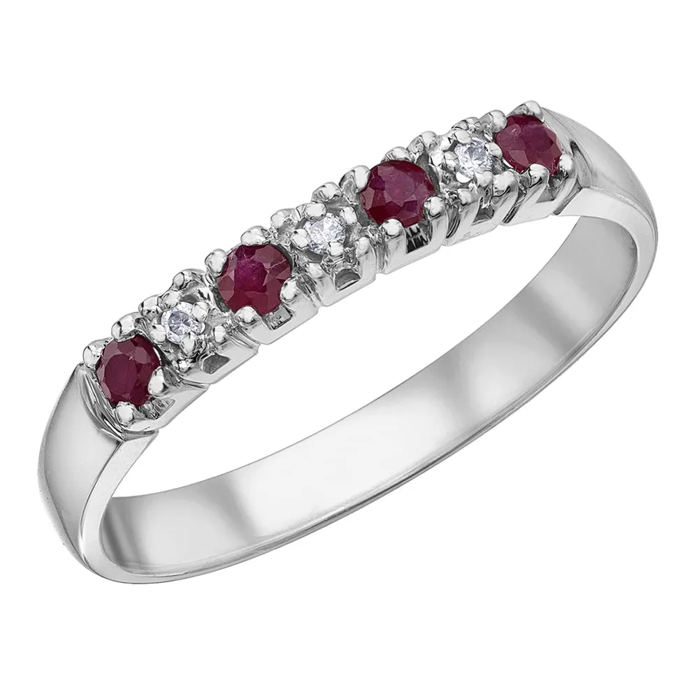 Ruby and Diamond Band