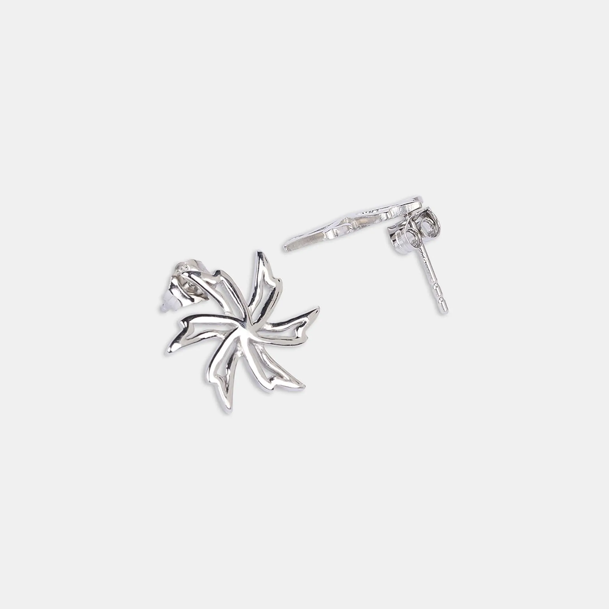 silver Celestial Spark earrings