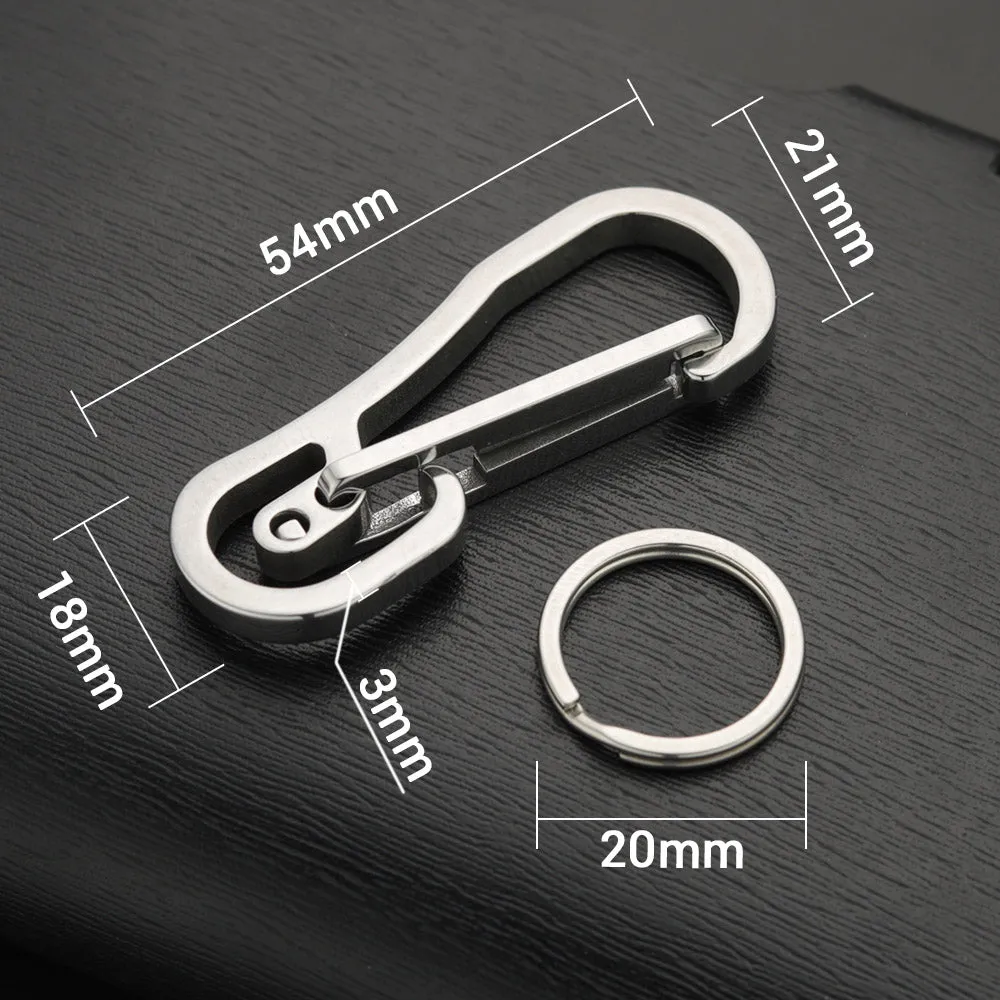 Stainless Steel Custom Keychain