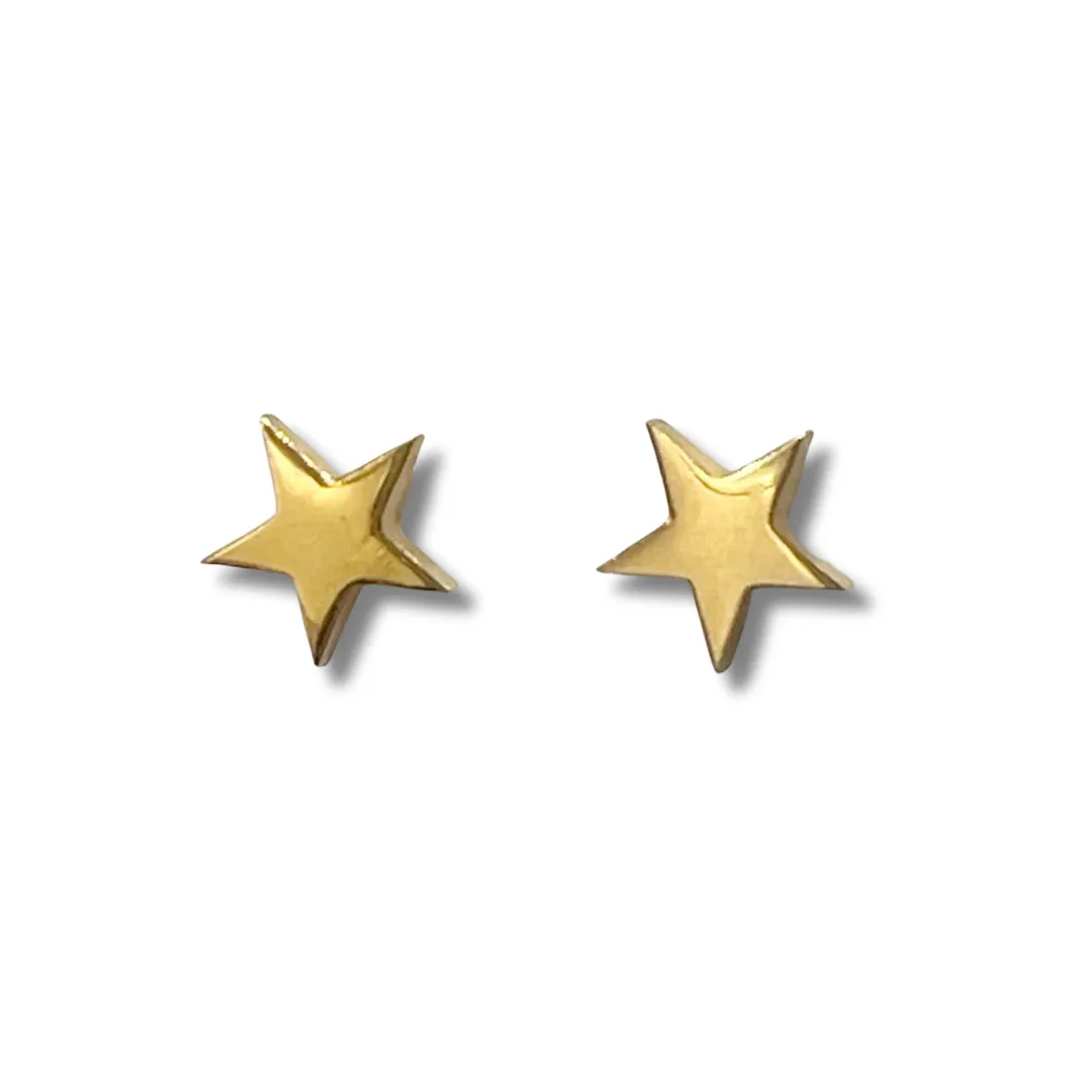 Stainless Steel Earrings - Stars