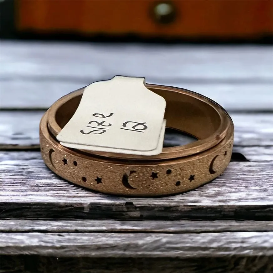Stainless Steel Fidget Rings
