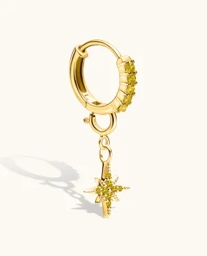 Yellow Diamond North Star Charm