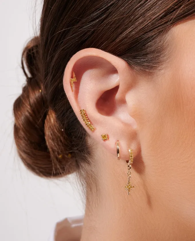 Yellow Diamond North Star Charm